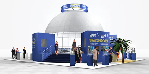 Visualisierung Messestand