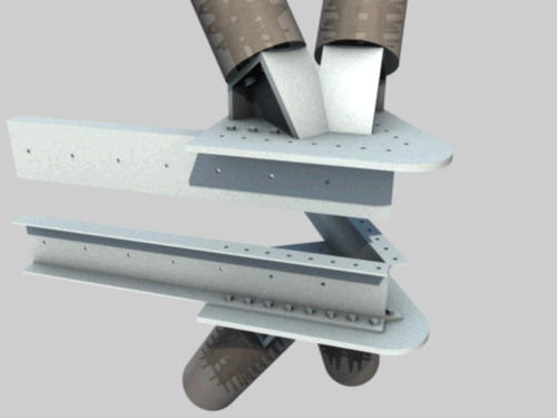 Visualisierung Montagestoß