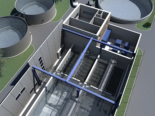 Visualisierung Kläranlage