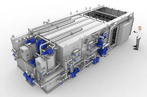 Visualisierung Abwasseranlage