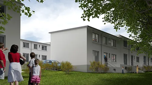 Visualisierung Einfamilienhäuser