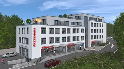 Visualisierung Ärztehaus
