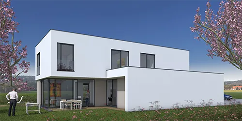 Visualisierung Einfamilienhaus