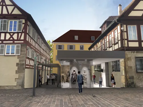 Visualisierung Lapidarium Schwäbisch Gmünd
