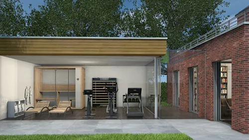 Visualisierung Anbau