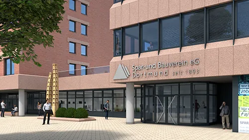 Visaulisierung Windfanganlage