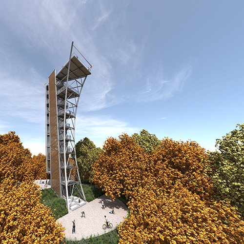 Visualisierung Turm